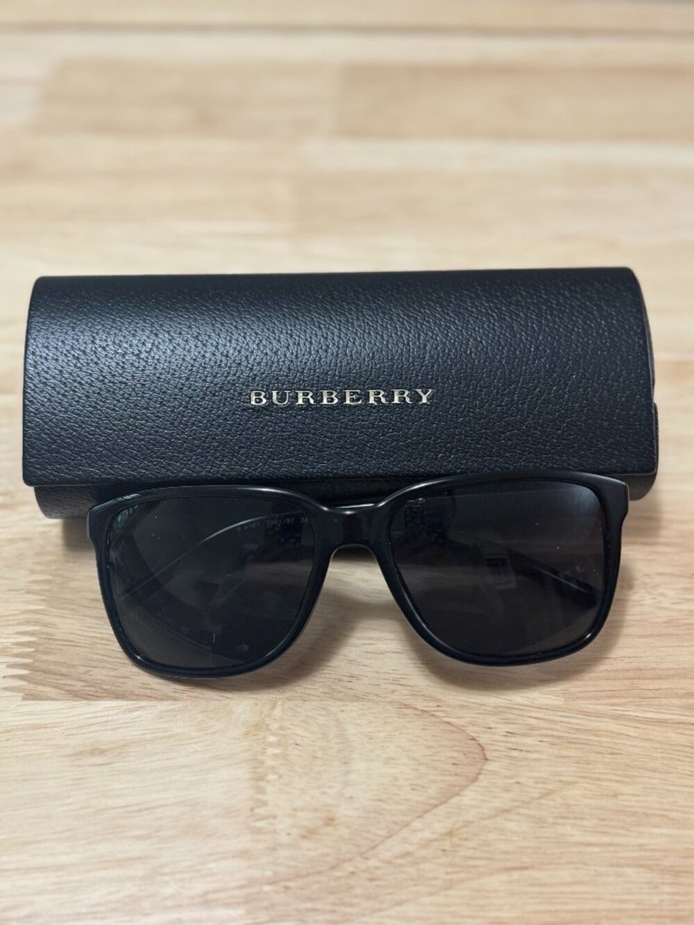 Burberry Classic Square Black Sunglasses